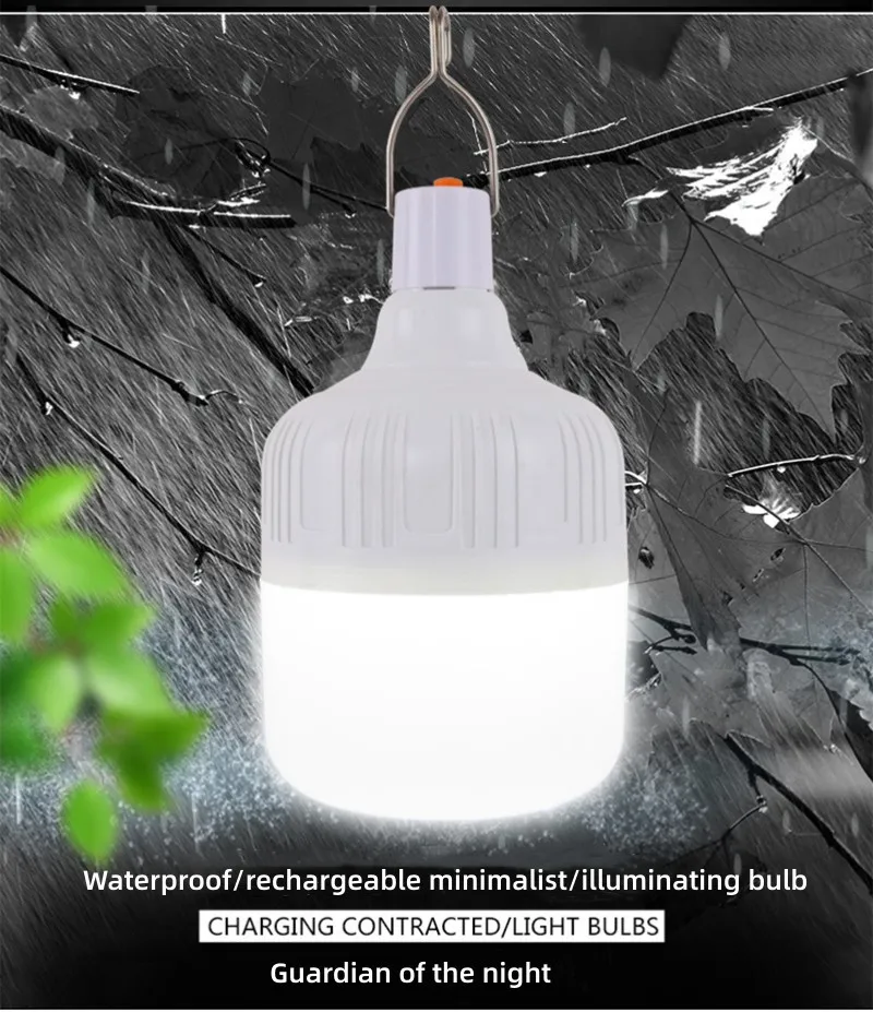 Led Bulb Usb Rechar…