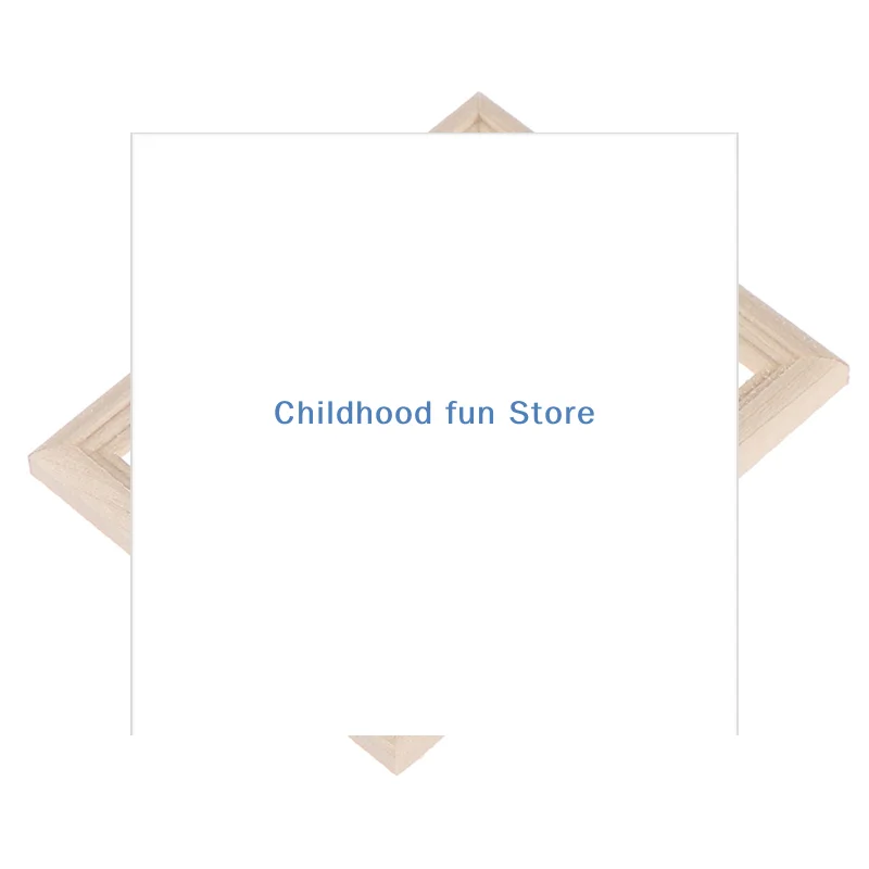 

1/12 Dollhouse Miniature Wooden Photo Frame Model Toys Furniture Accessories