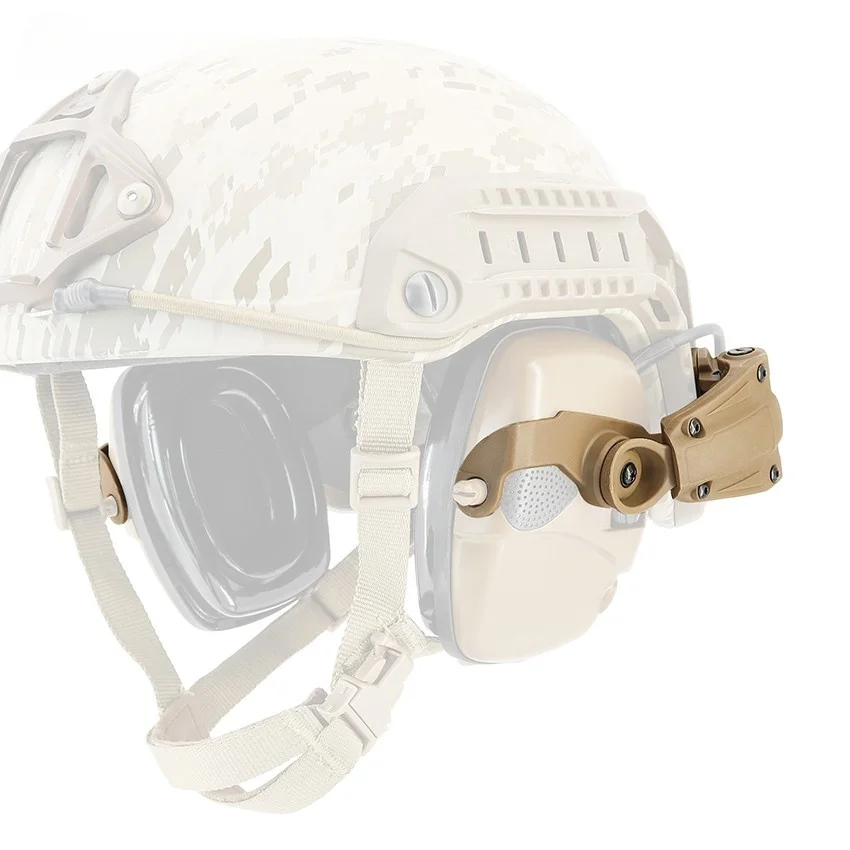 Tactical Headset ARC Rail Adapter Tactical Helmet for Howard leight Impact Sport Airsoft Hunting Shooting Sport Headphon adapter