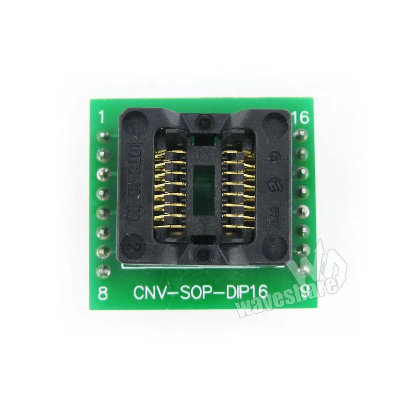 Makerseek SOP16 TO DIP16 (A) SKU 3784 Waveshare SOP16 TO DIP16  A , Programmer Adapter,