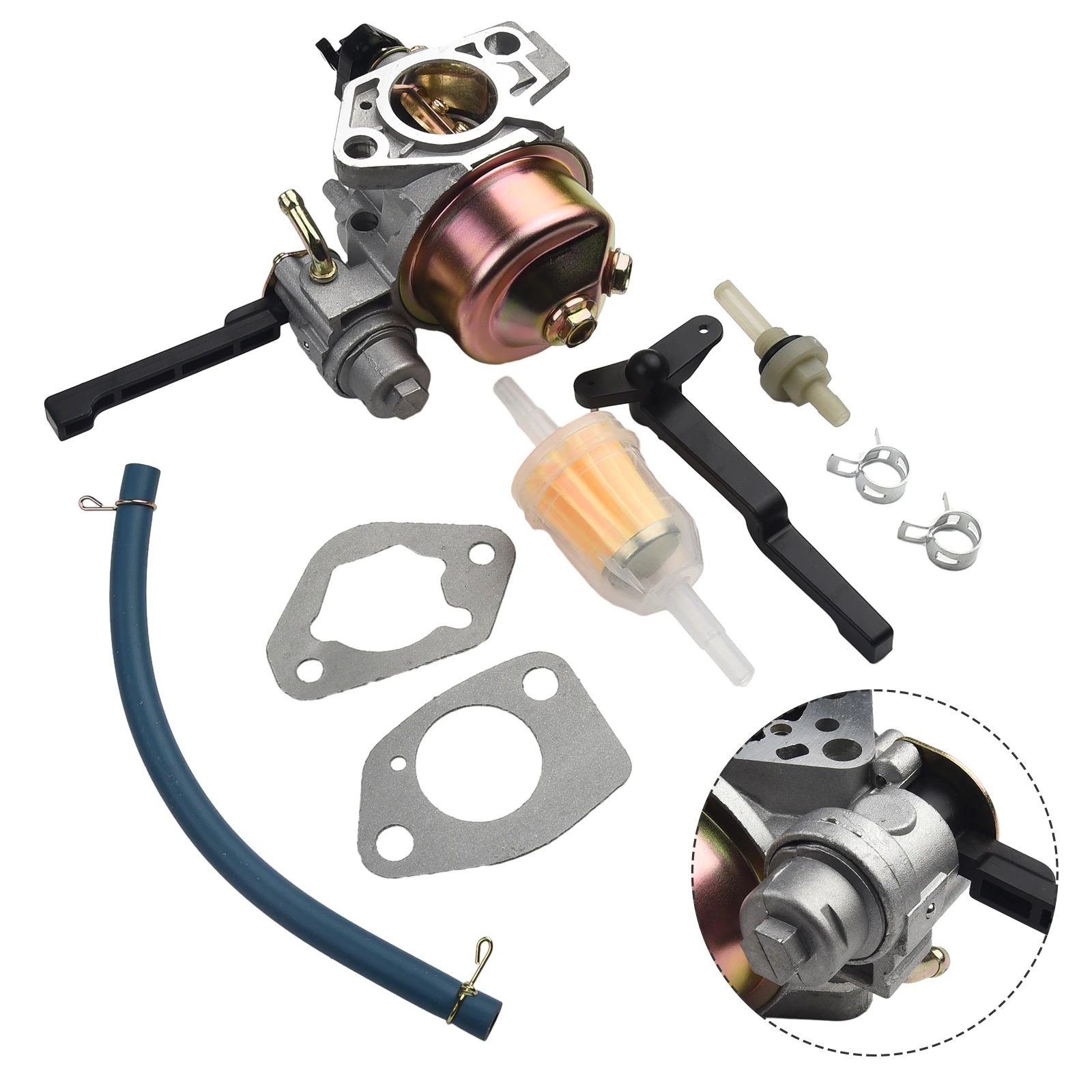 Fuel Filter Carburetor Height 55mm Long for service Life Matched Metal 420CC CH440 14HP For CH395 High Quality
