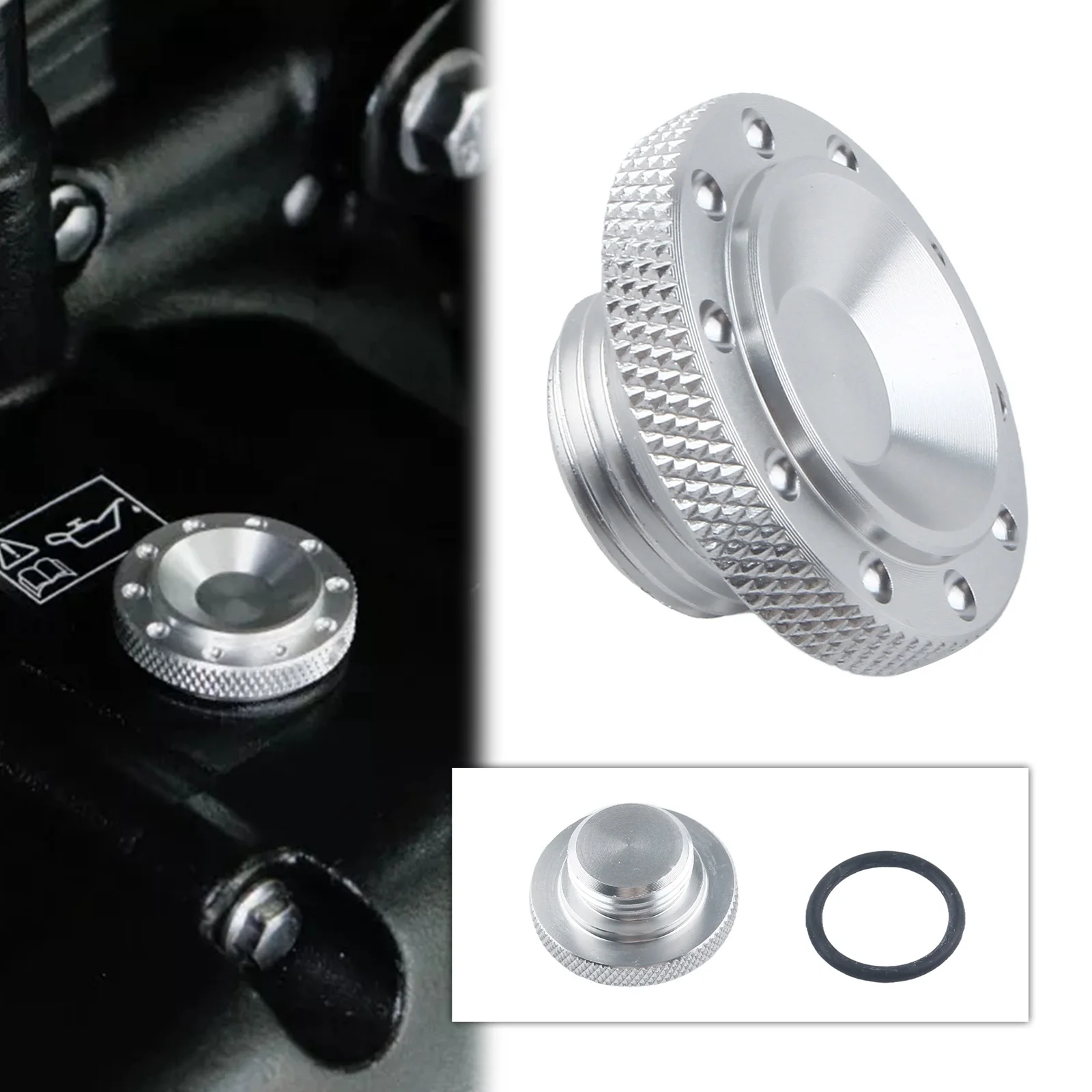 

CNC Silver Oil Filler Plug For Speed 400 / Speed T4 / Scrambler 400 X 2023-2025