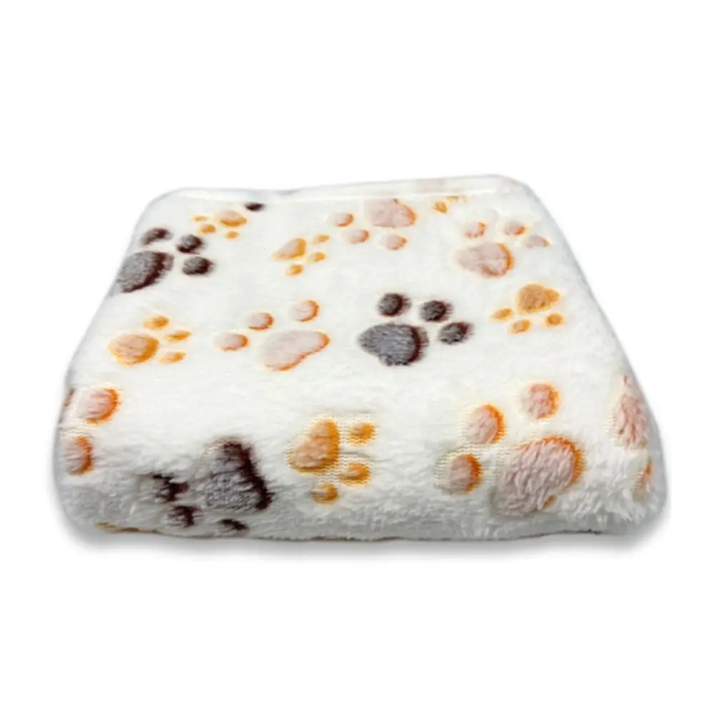 

Cute Soft Dogs Multi-color optional Cats Paw Winter Quilt Flannel Blanket Fleece Blanket Pet Blanket