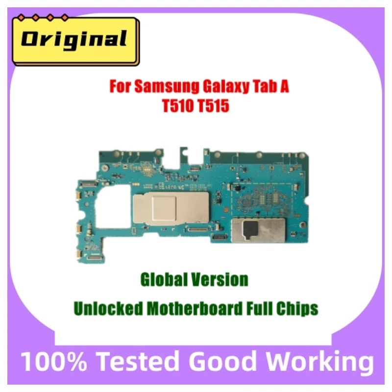 For Samsung Galaxy Tab A T510 T515 Motherboard Full Chips For Samsung Galaxy Tab A T510 T515 Unlocked Logic Board