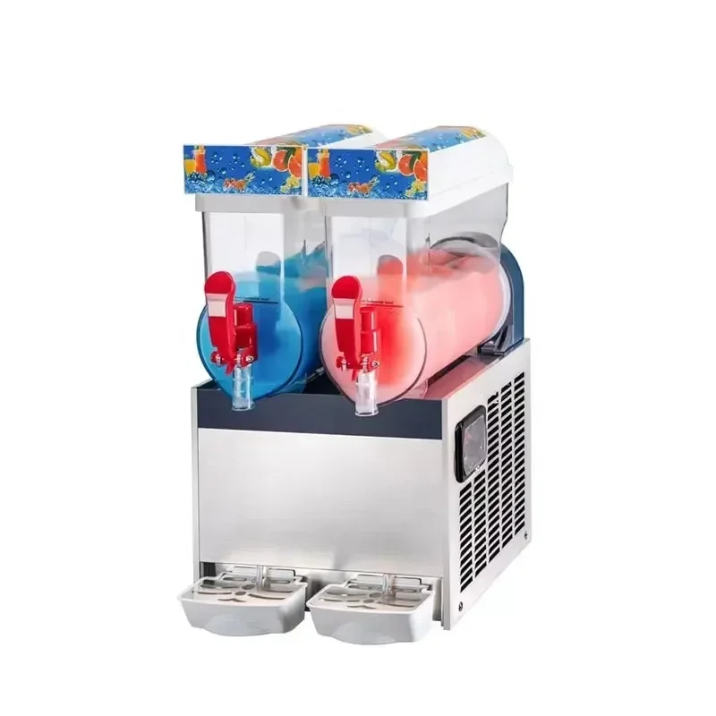 3L x 2  Commercial double Bowl Frozen Drink Slush Machine