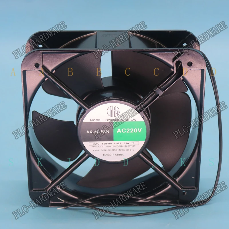 

M NEW G20060HA2BL-CW AC220V 0.48A 65W 2P Axial Fan