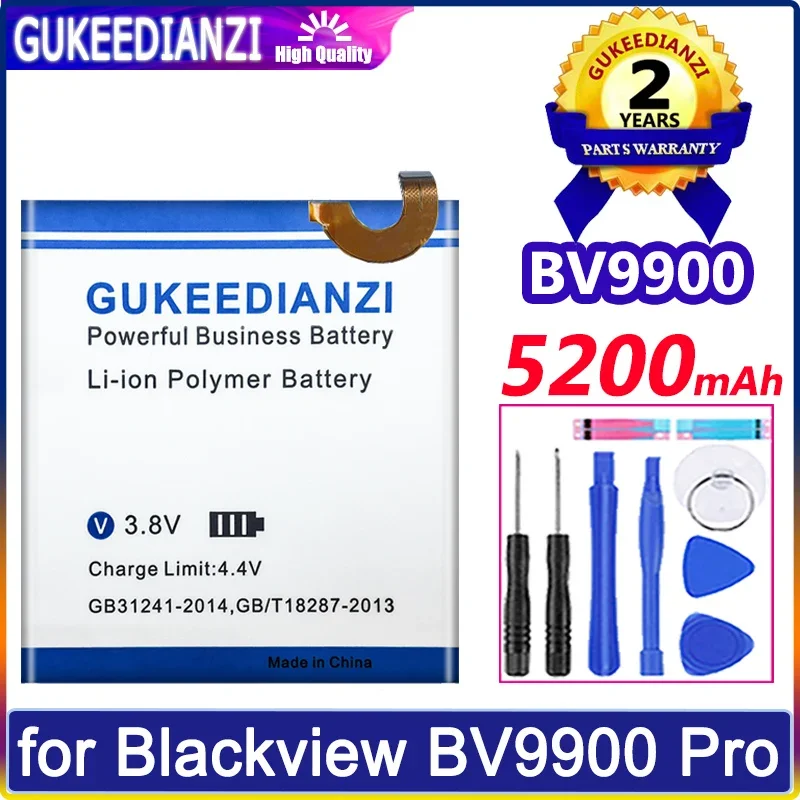 5200mAh BV 9900 Mobile Phone Batteries For Blackview BV9900/BV9900 Pro BV9900Pro BV9900 Pro