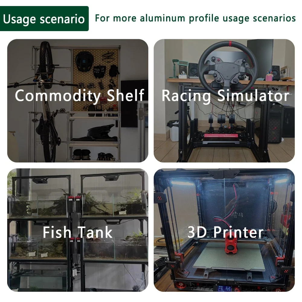 60 Pcs Carbon Steel Round Head Hexagon Socket Bolts Silver M8 T-type Nuts with Wrenches Nut and Bolt Combination Kit Washers Set