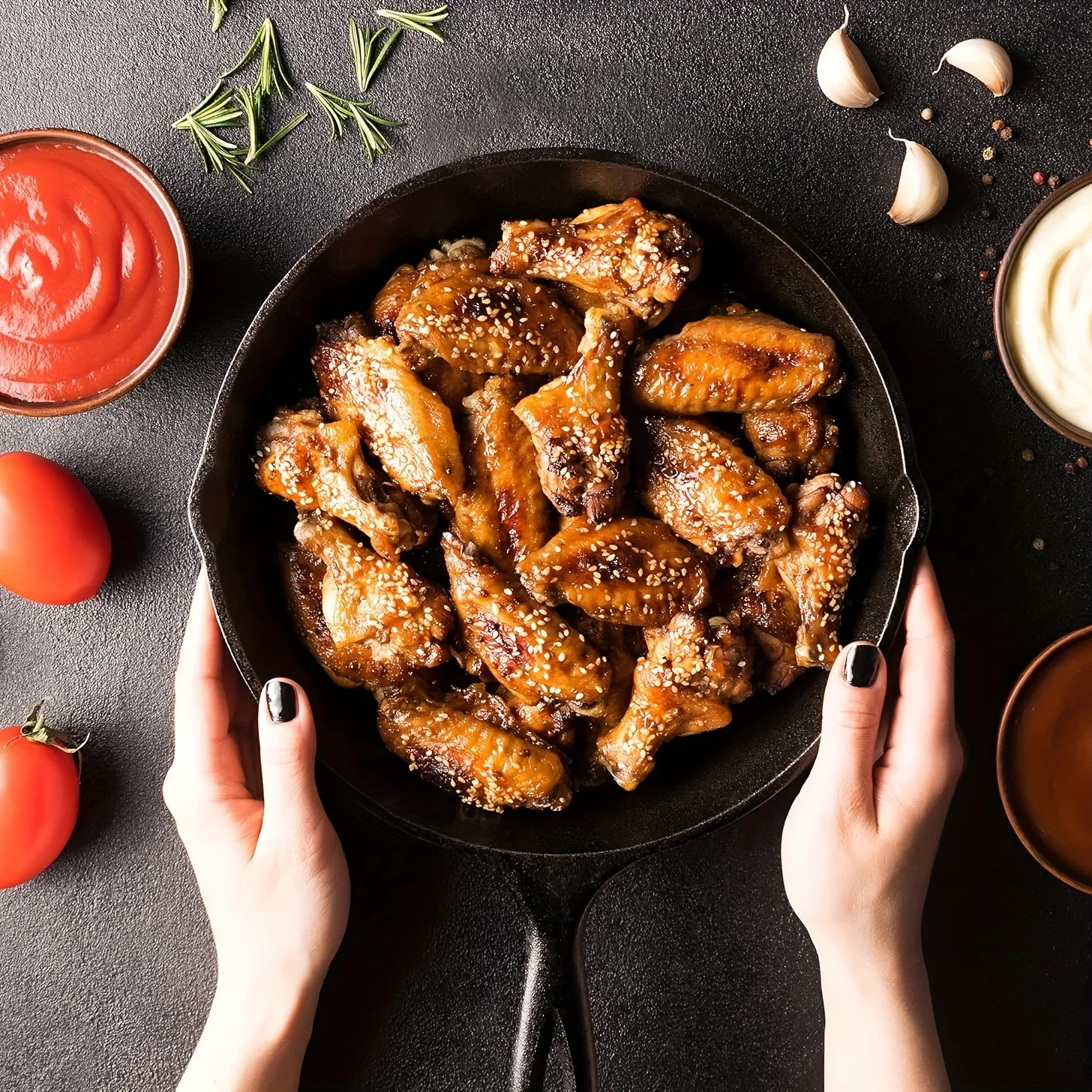 

Heavy-Duty Cast Iron Skillet Set – Professional Black Cookware for Frying, Sauté & More