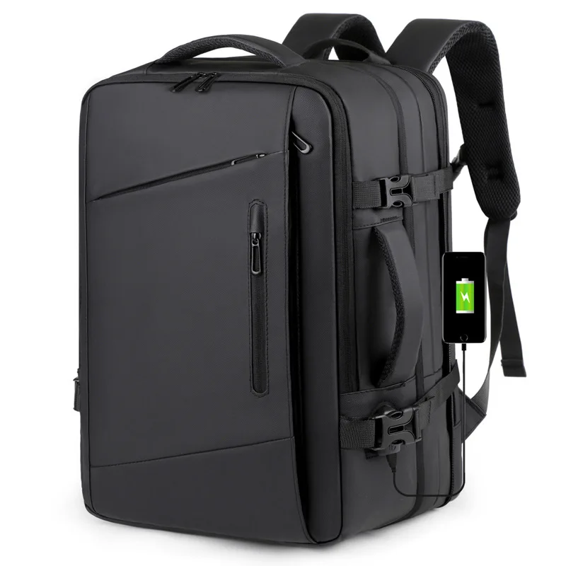 

45x30x15 см Новый компьютерный рюкзак Премиум-рюкзак для ноутбука Рюкзак большой емкости масштабируемый однотонный дизайн