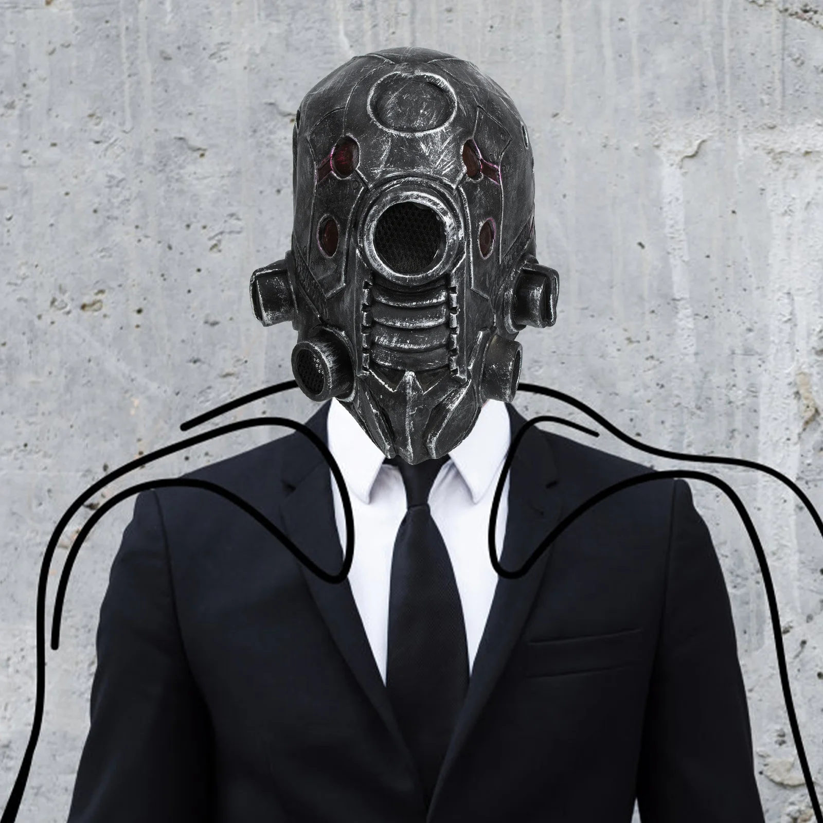 Steampunk pour adultes et adolescents, léger et Durable, accessoire de Costume d'halloween, accessoires de jeu de rôle de fête, masque de Cosplay d'halloween