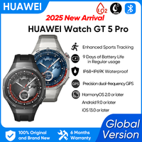 HUAWEI Watch GT 5 Pro 46mm Smartwatch compatible with iOS and Android Ceramic and Titanium Watch 9 Days of Battery usage IP68