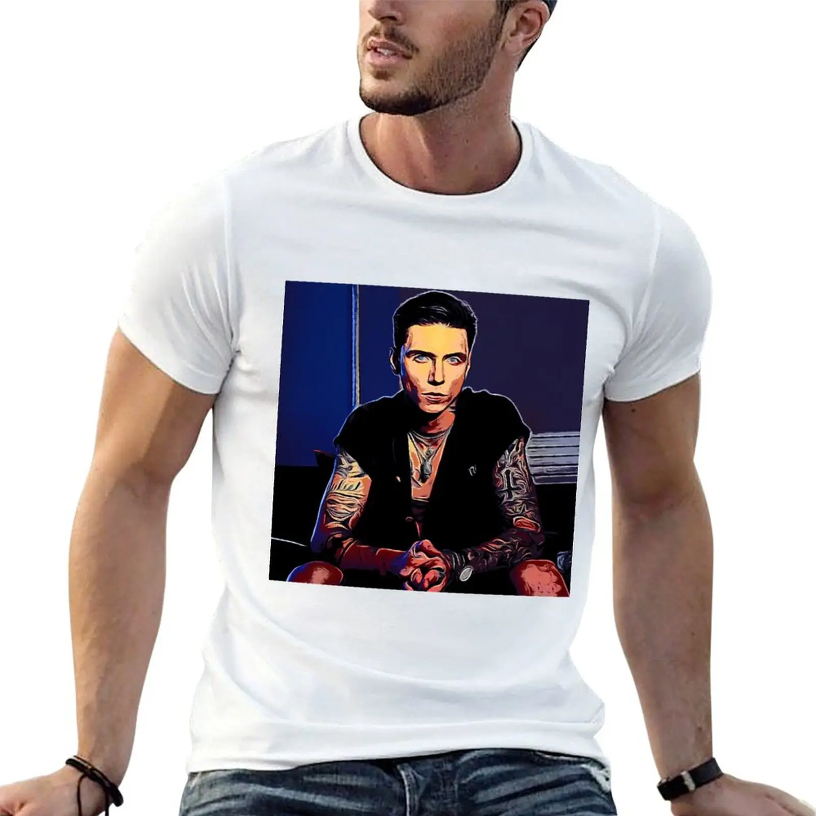 

Awesome Andy Biersack T-Shirt t shirt man luxury t shirt man cotton T-Shirt