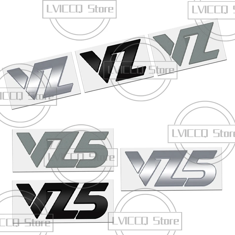 Car Emblem 3D Metal VZ VZ5 Badge Logo Body Decals Sticker For Seat Alhambra Ibiza MK2 MK3 Leon FR Cordoba Cupra Arona Ateca 300