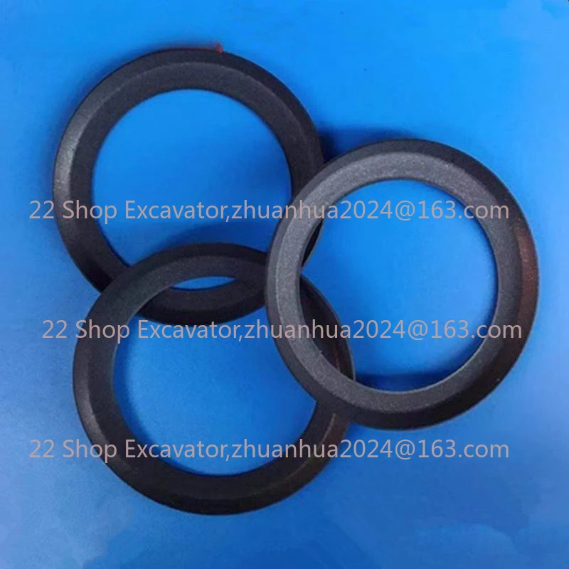 1pc Black Air Pump Piston Ring Wear-resistant Piston ring For Air Compressor Power Tools 0.6/0.8/1.0/1.2mm Thickness