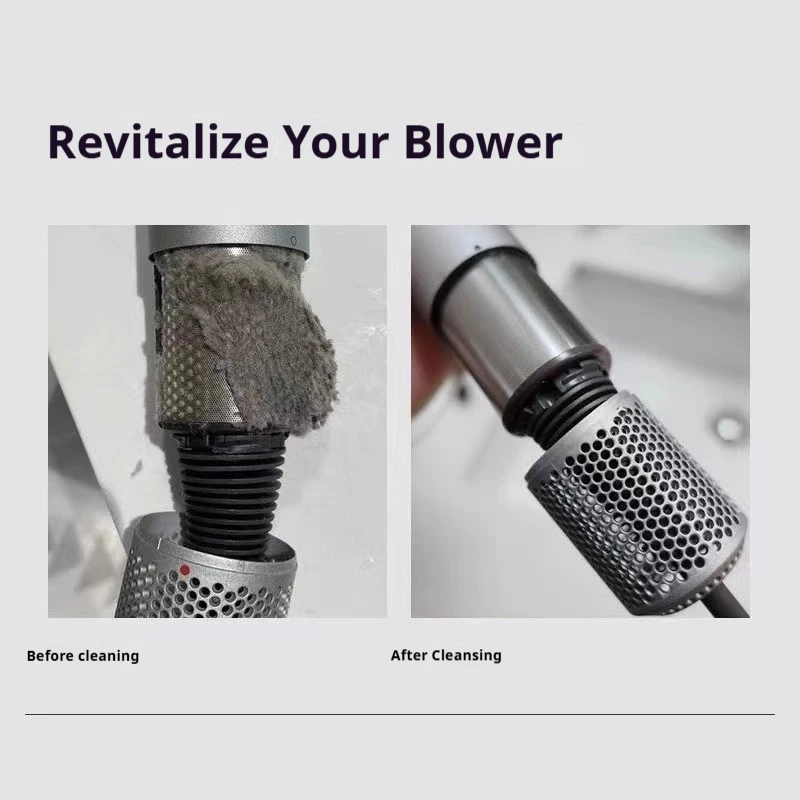 For Dyson Airwrap Filter Cleaning Brush HS01/05 Filter Cleaning Attachment Portable Dust Proof Accessories ABS Material Brush image 3