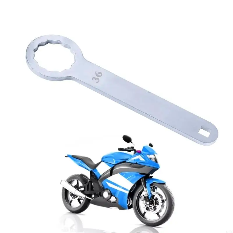 547C Heavy Duty 36mm Axles Wrench High Strength Anti Oxidation Axles Spanner Simpe Operation for Motorcycles HD47925 OTC4882