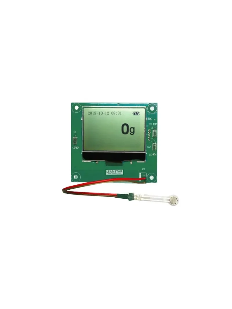 Flexible Thin Film Pressure Sensor Single Channel Detection Module MY2801 Piezoresistive AD Value Digital Display Curve