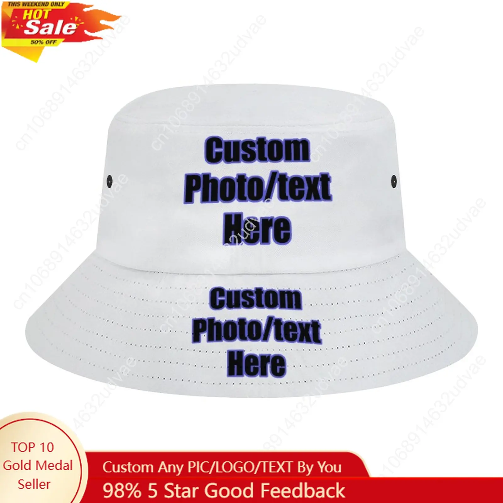

High Quality Bucket Hat Man Women Custom Outdoor Caps GAA Crest Personalized Hats Color Pattern Sun Cap Fashion Fisherman Caps