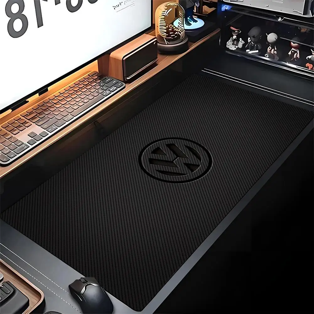 V-VolkswagenES Racing Mouse Pad Gaming Locking Edge Big Computer Gamer Large Rubber Art Office Mousepad Laptop Desk Mat