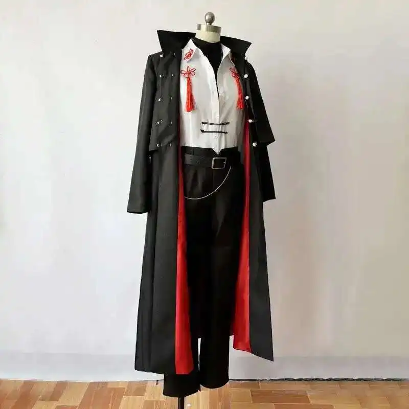 

New Link Click Vein Cosplay Costume Cosplay Prop Long Xiao Weiying Coat Pants Men Holloween Roleplay Bridon Arc Disfraz 2026