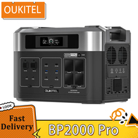 OUKITEL BP2000 Pro Portable Power Station, 2048Wh to 16384Wh LiFePO4 Battery 3600W AC Output 2000W UPS, Smart App Control
