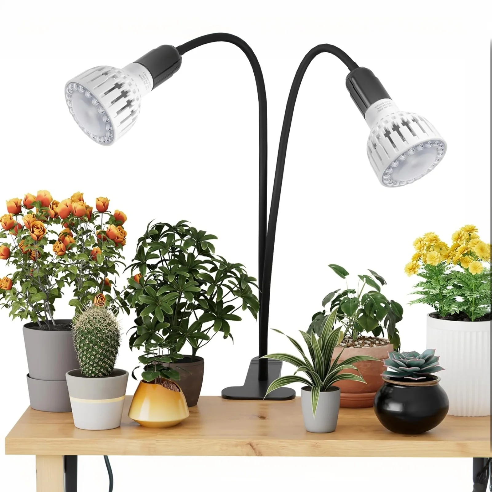 Indoor Led Grow Bulb Light 220V Full Spectrum Clip Plant Lamp Greenhouse Flower Seedling LED Grow Lighting Dimmable 4/8/12Hours