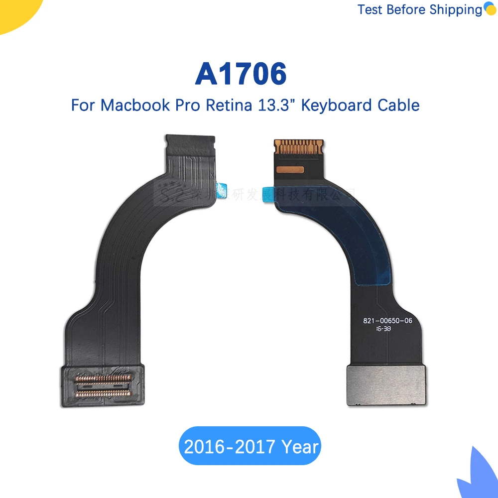 

НОВЫЙ телефонный кабель A1706 821-00650-A для MacBook Pro 13 "кабель для клавиатуры Retina 2016 2017 года