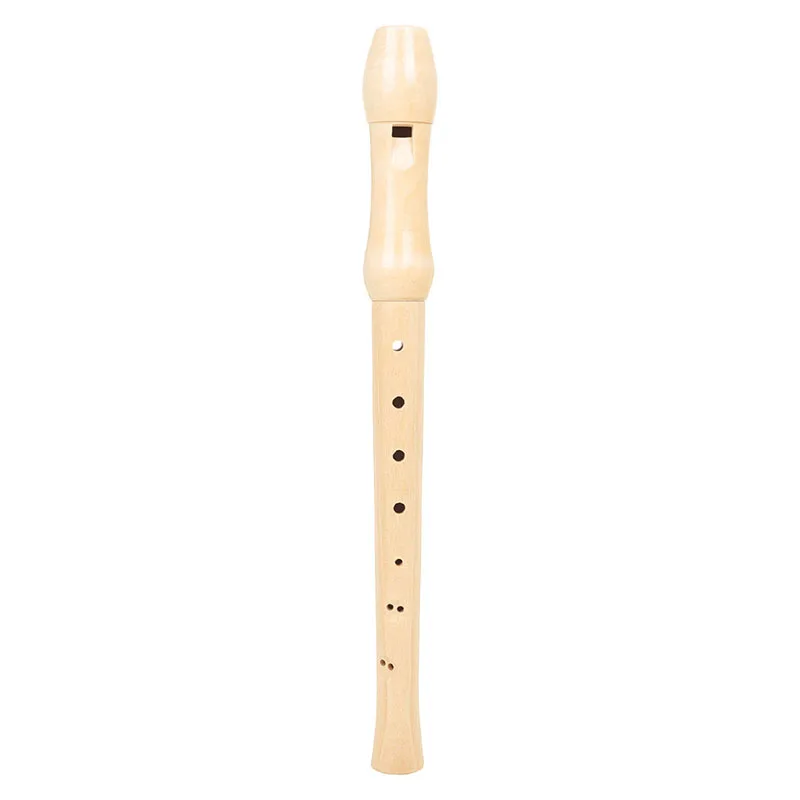 8 Hole Wooden Soprano Recorder C Key German Style Maple Wood Descant Recorder Beginner Wooden Recorder Instrument