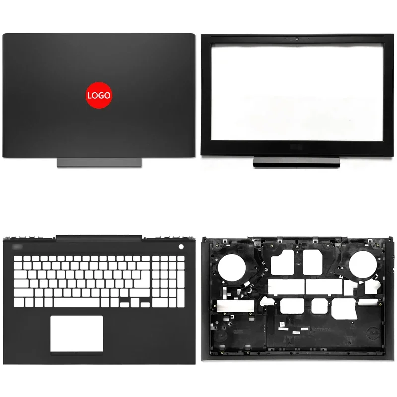 

New Original For Dell G7 7000 7588 7577 Laptop LCD Back Cover Front Bezel Upper Palmrest Bottom Base Case Keyboard Hinges