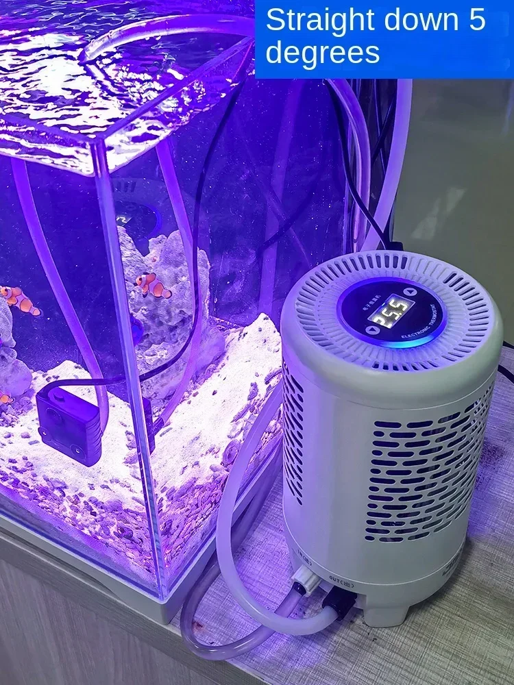 Fish tank chiller, constant temperature and silent electronic refrigeration machine