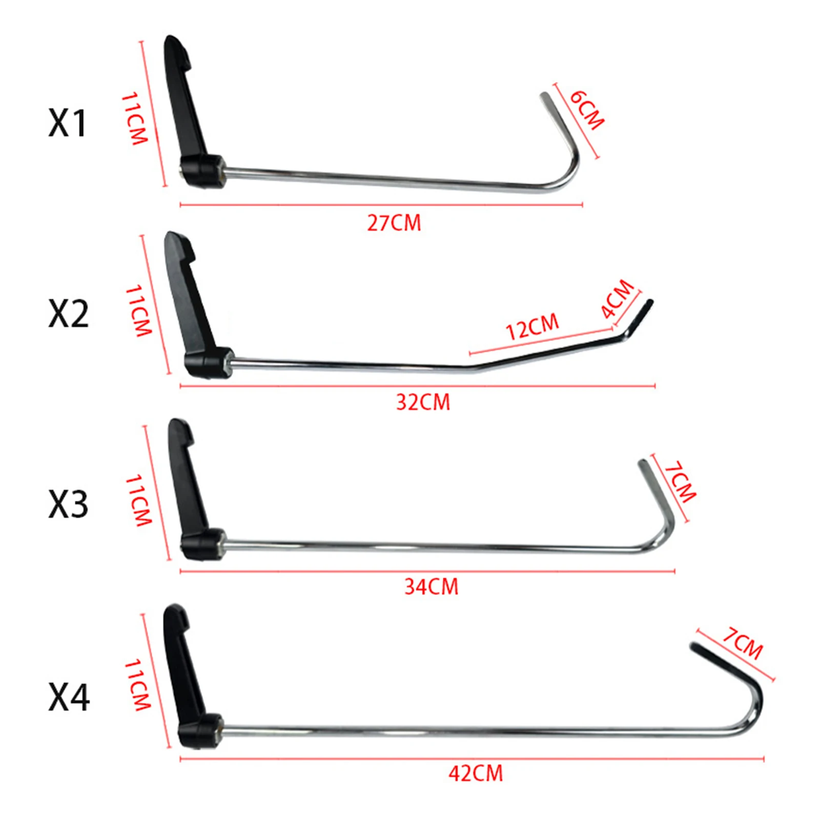 Car Dent Repair Tool Pry Bar with Rotatable Handle, Hook for Door Edge Layer, Repair Lever Accessory for Sheet Metal