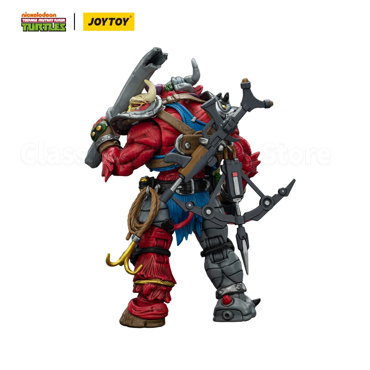 

【Оригинал】JOYTOY 1/18 Фигурка TMNT-Groundchuck Модель игрушки