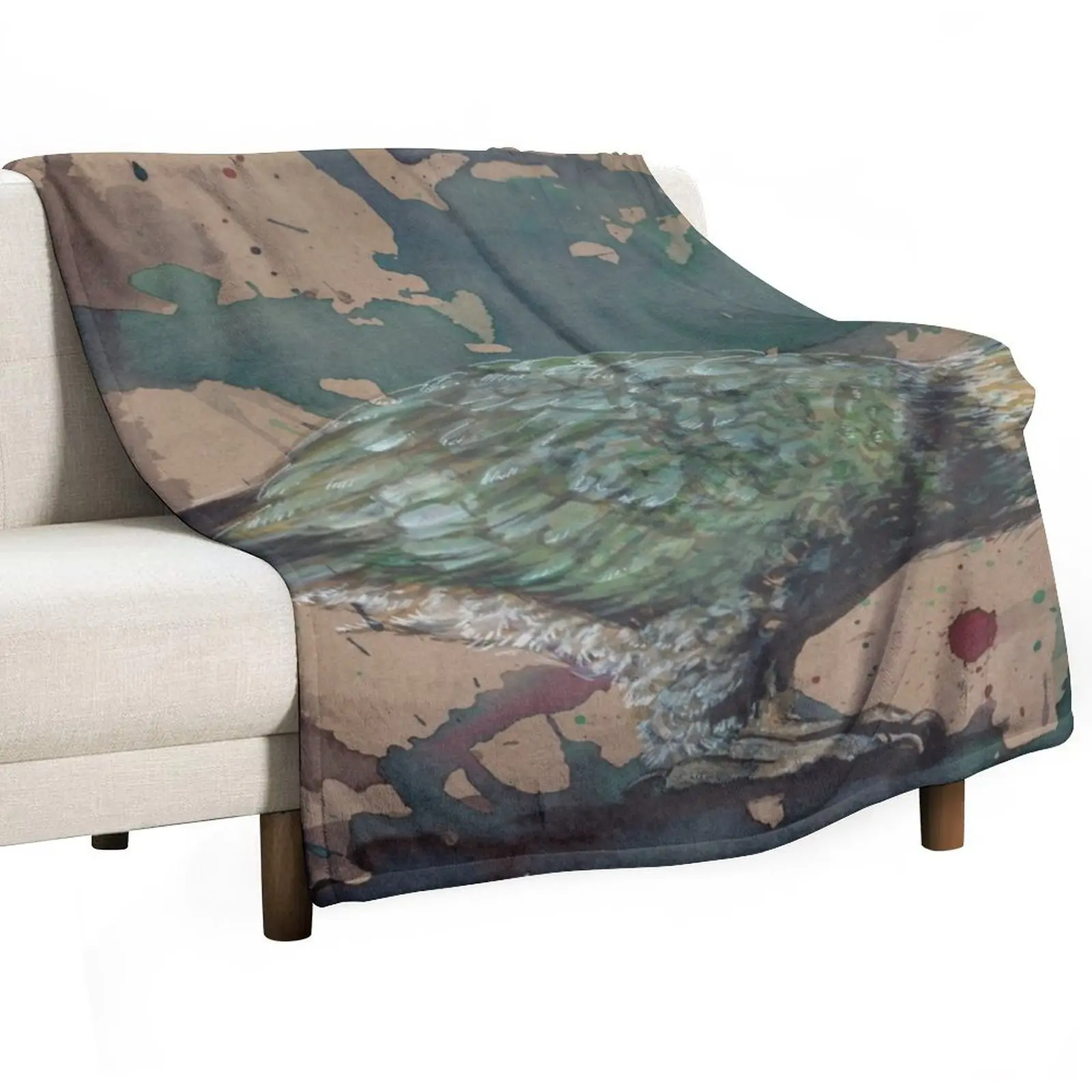 Kea Bird Throw Blan… - image