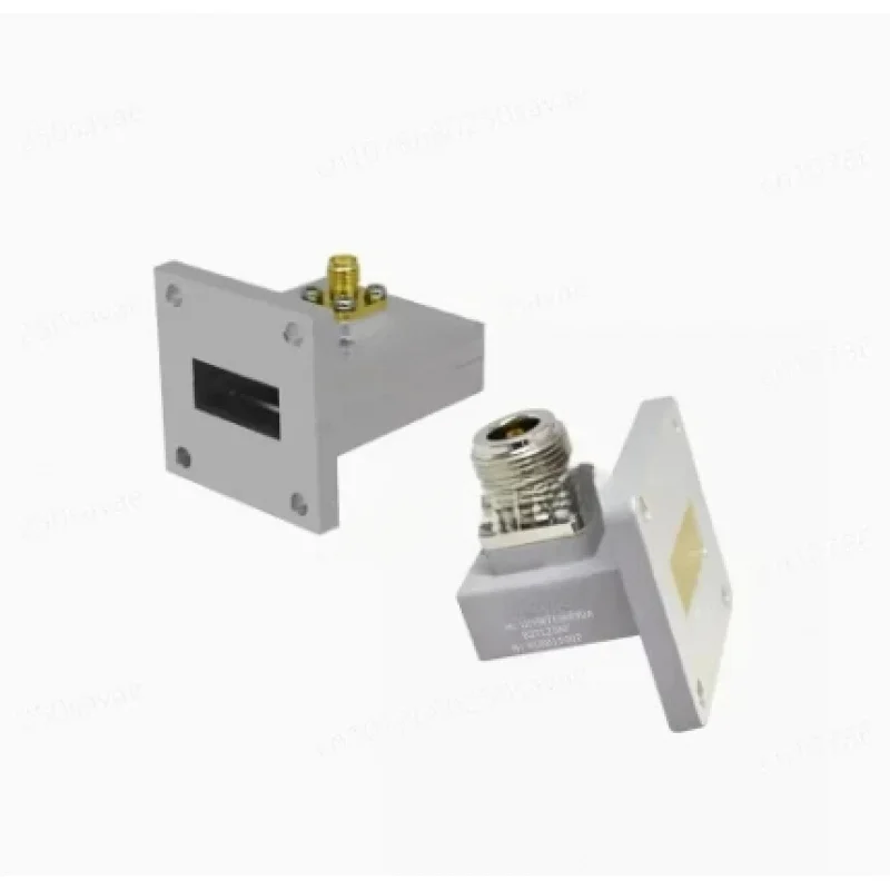 Waveguide RF Modules With WR90 Flange To Coaxial Adapter, Right Angle 90, 8.2 To 12.5GHz