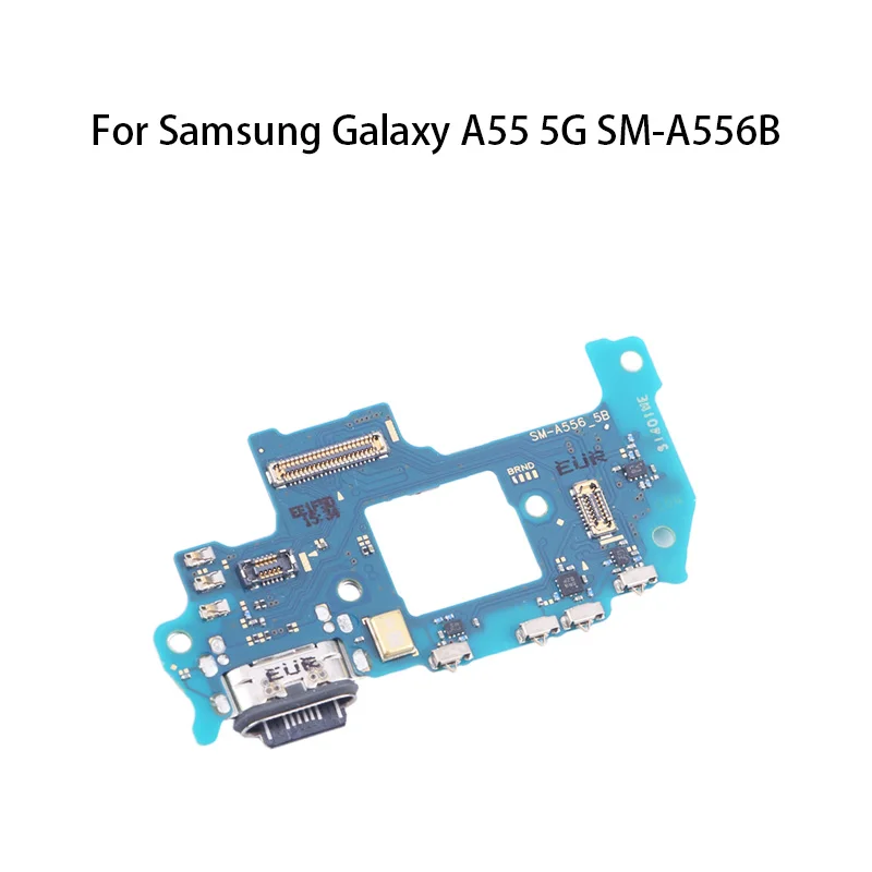 OEM USB Charge Port Jack Dock Connector Charging Board Flex Cable For Samsung Galaxy A55 5G SM-A556B