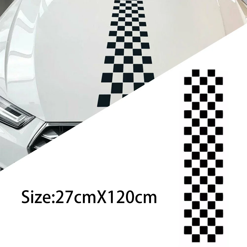 Stripe Stickers Car Covers Vinyl Racing Sports Decal Head Car Sticker Wrap Vinyl Stickers For Car Head Decoration Waterproof