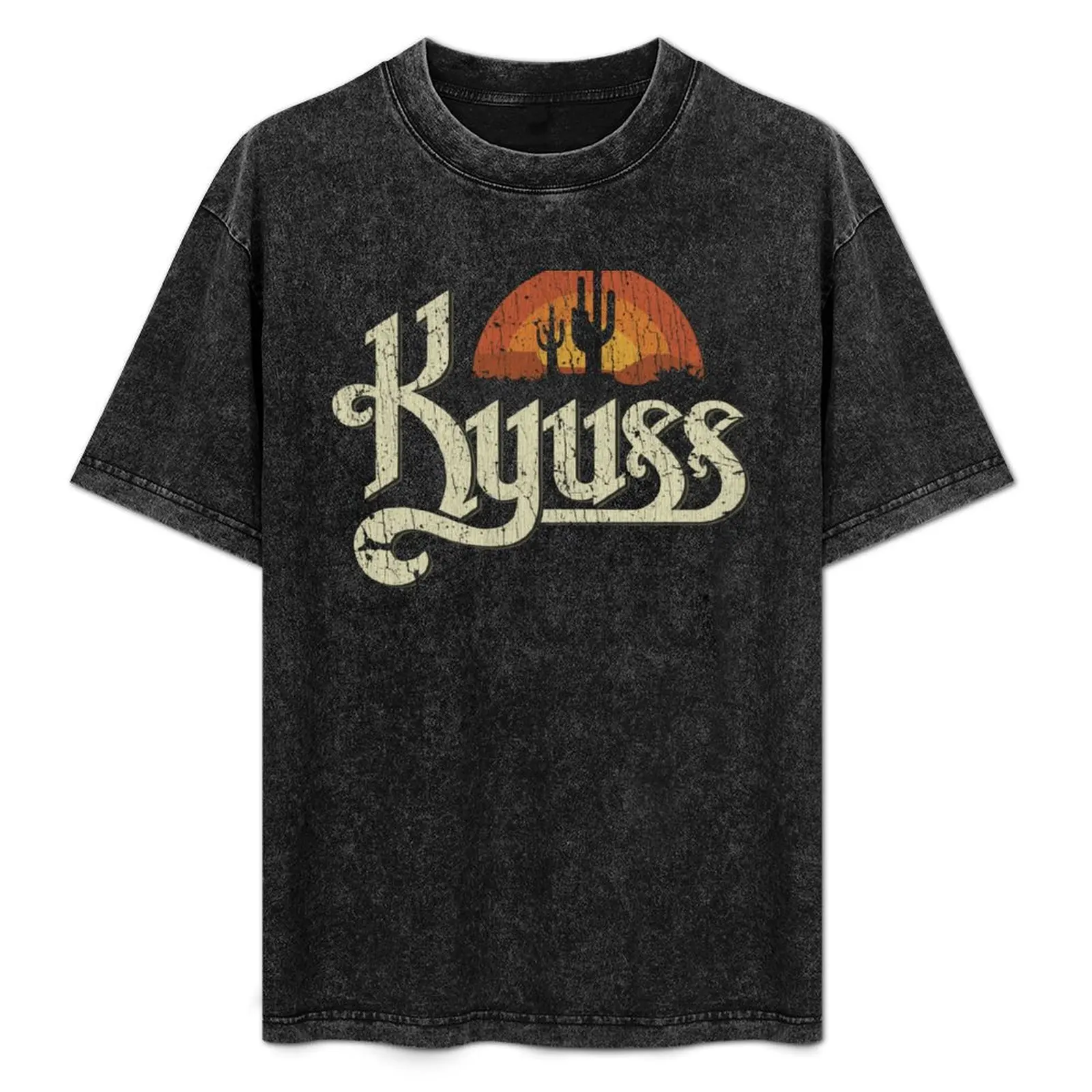 

Футболка Kyuss Sunset 1987, базовая повседневная одежда, топ с короткими рукавами