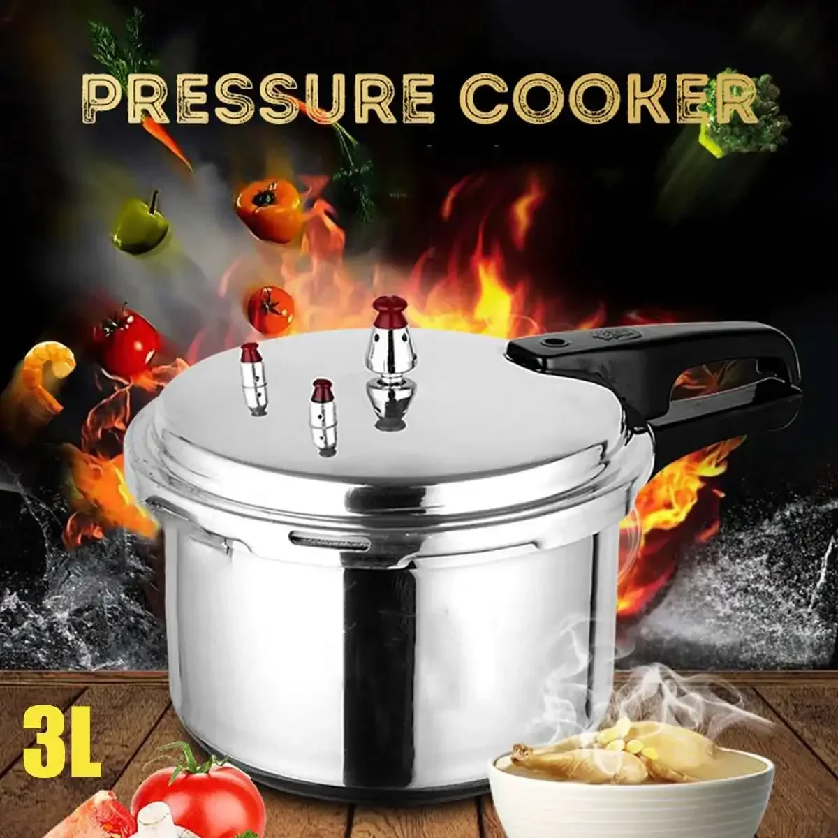 18/20/22/28cm cucina pentola a pressione fornello elettrico fornello a Gas sicurezza a risparmio energetico utensili da cucina campeggio all\'aperto