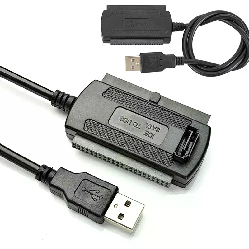CCA4-USB 2.0 To IDE Adapter 2.5 3.5 Inch Hard Drive HD Converter Cable