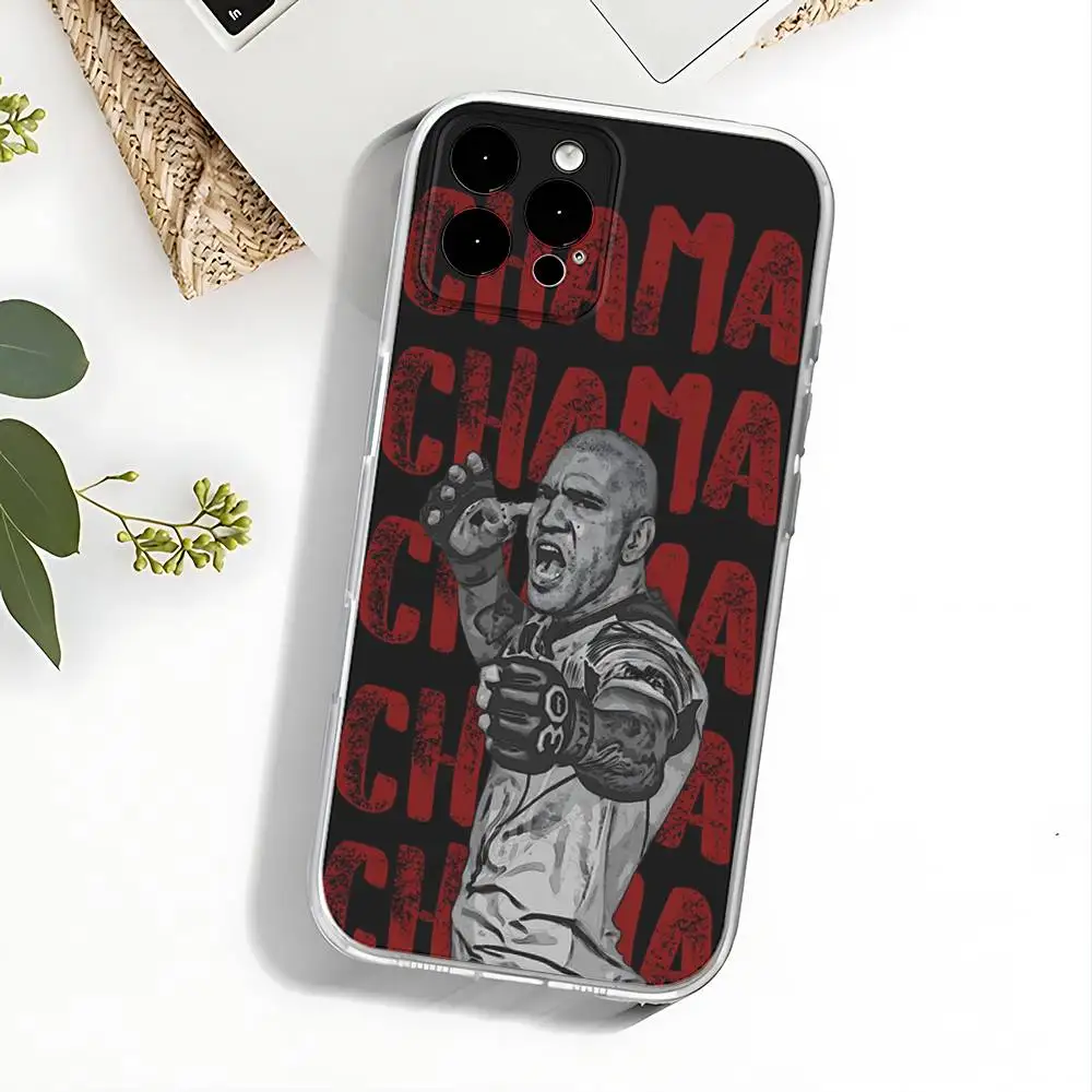 حافظة هاتف Fighting Pereira Alex لهاتف iPhone 17,16,15,14,13,12,11 Pro,Max,Plus,X,XS,XR,SE4,E غطاء ناعم شفاف صغير