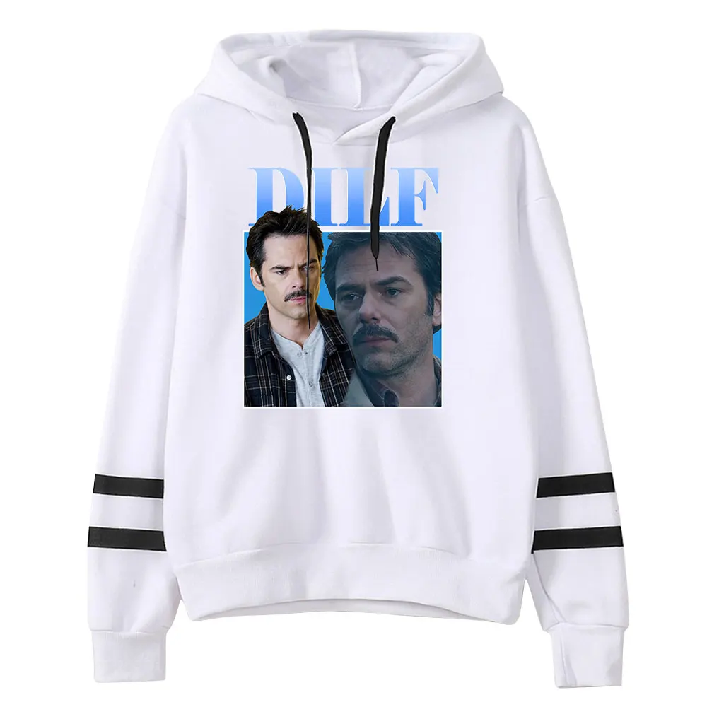 Charlie Swan DILF Vintage 90s Merch Pullover Hoodie Merch Fashion Hoodie Fashion Sweatshirt Pullover Tracksuit