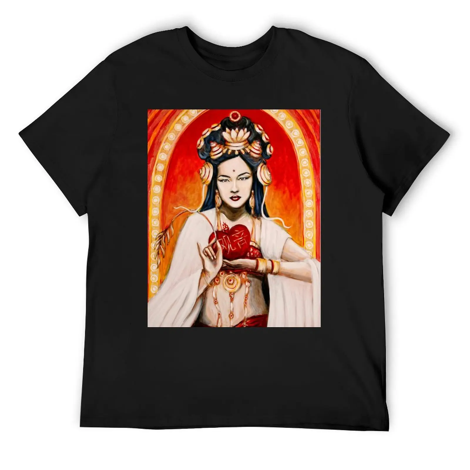 

Quan Yin T-Shirt luxury t-shirt anime clothes summer shirt summer top oversized t shirts for men
