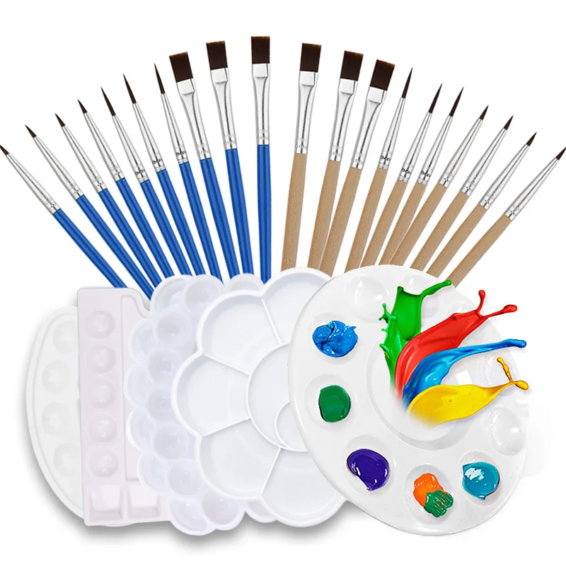 Schilderij Speelgoed Penseel Pigment Tray Graffiti Kunst Tools Tekenen Levert Ouder-Kind Interactie Ontwikkelingsspeelgoed Tmz