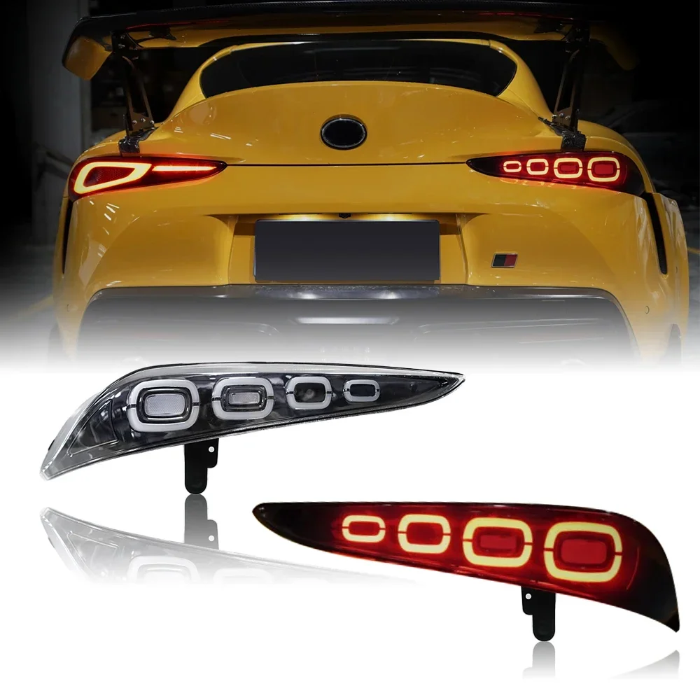 DK Motion GOOD PRICE LED Tail Lights For Toyota GR Supra A90 A91 Mk5 Rear Lamp Car Accessories 2019+