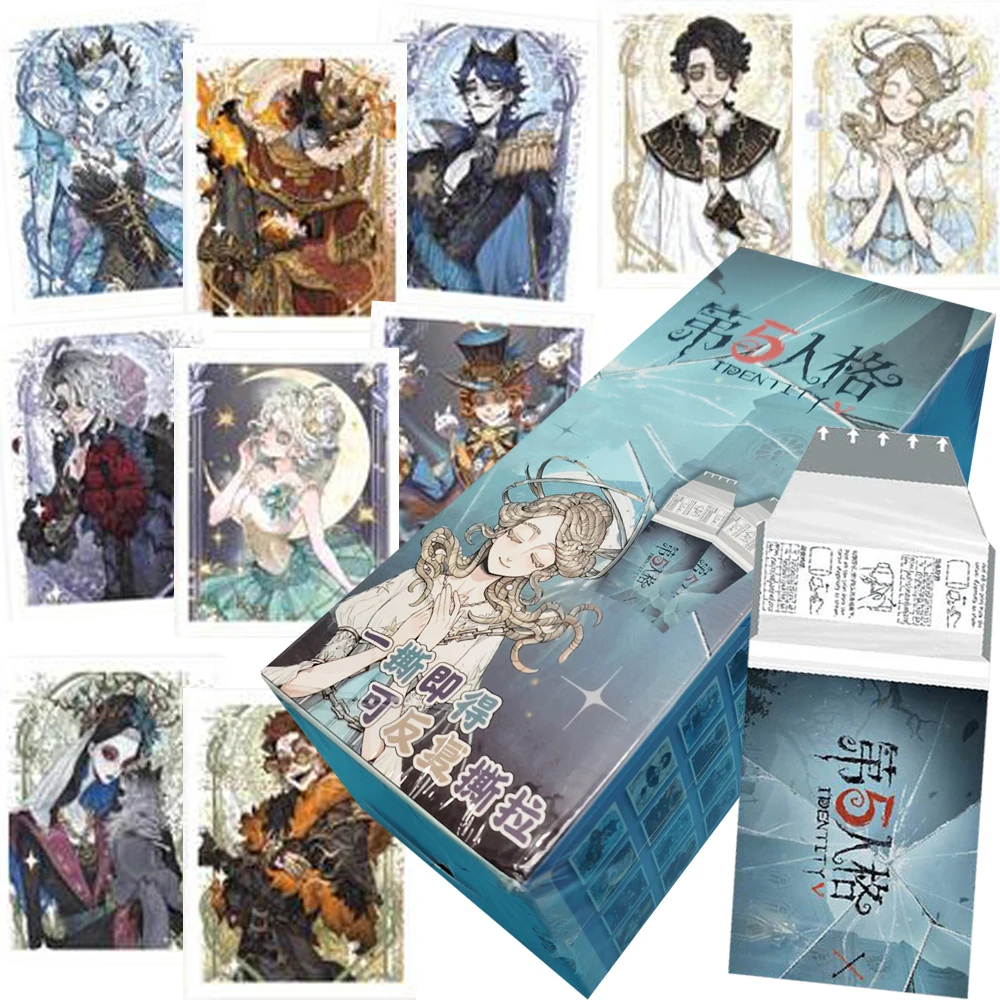 

Popular Game Collection Cards High Quality Asymmetrical Battle Arena Collaborative Escape Game Tearable Photo Cards Kids Gifts