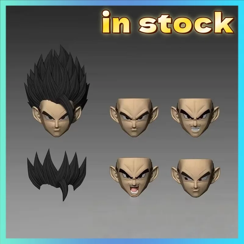 

Dragon Ball Anime Action Figure - Black Hole Toys Son Gohan Head Sculpt Ultimate Mystic Goku Accessories Collectible Toy Gifts