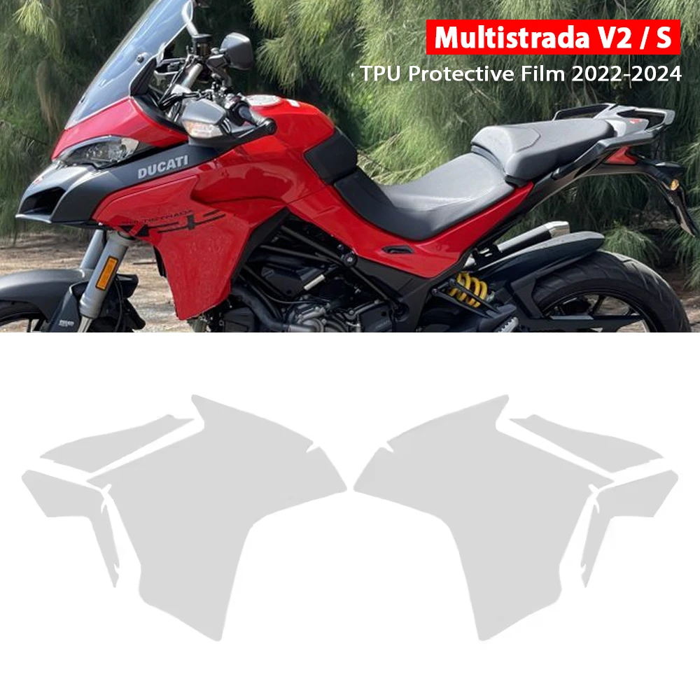 

Для Ducati MULTISTRADA V2 S PPF мотоцикла ТПУ защита краски обтекатель прозрачная пленка против царапин Multistrada V2 Запчасти