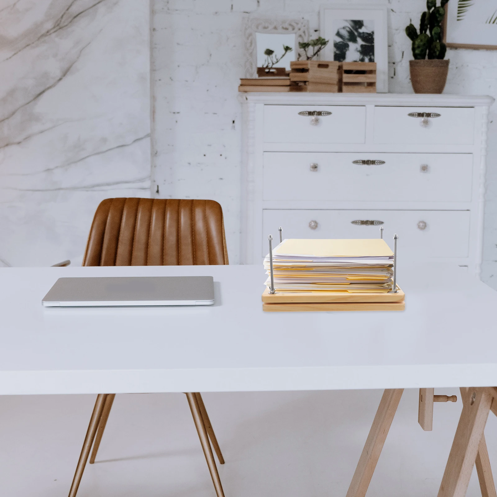 Boekpers Bindbenodigdheden Bamboe Hout Boekbindbord Bindmiddel Maker Tools Suite Kit Embosser