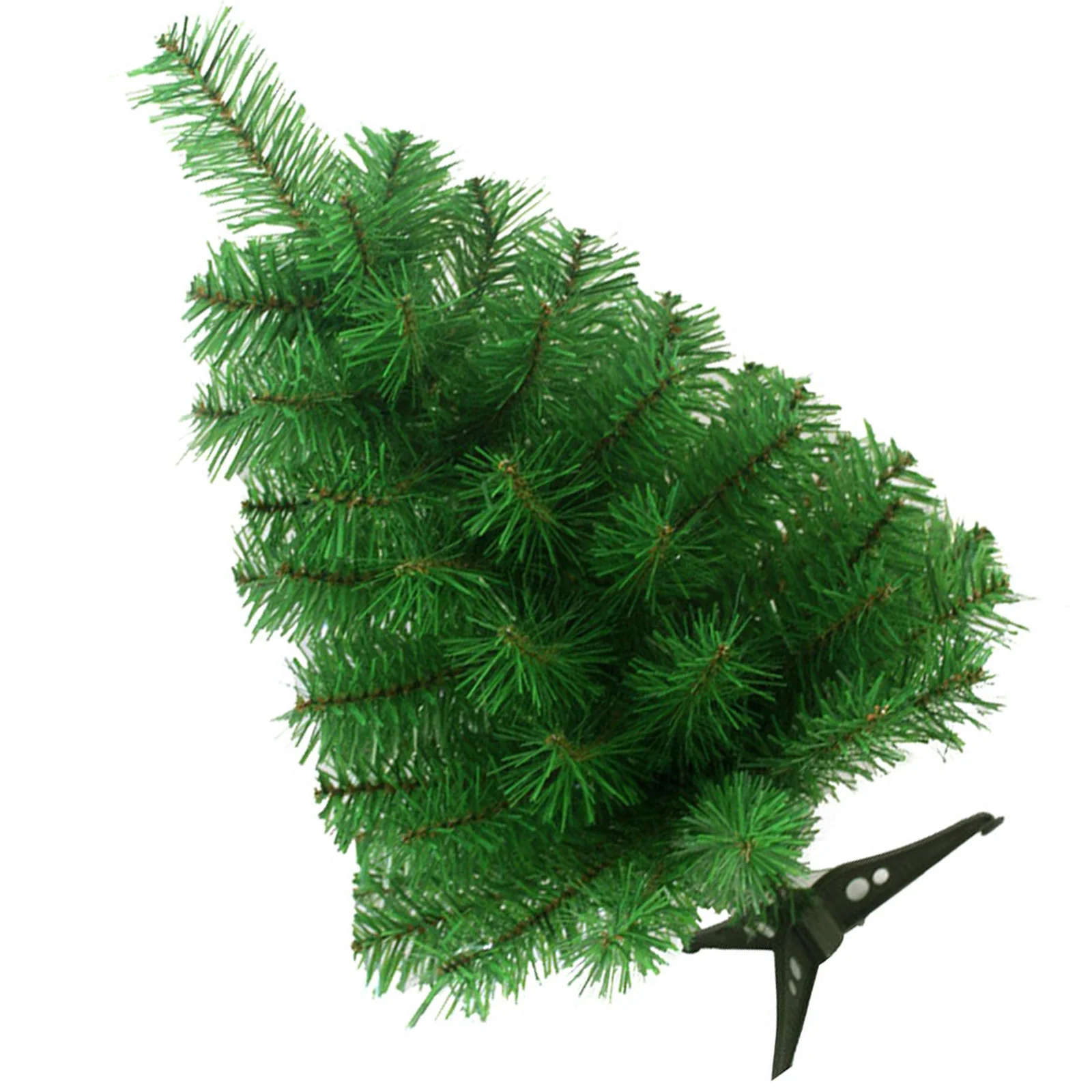 

60cm Artificial Christmas Tree with Plastic Stand Holder Base for Christmas Home Party Decortaion (Green)